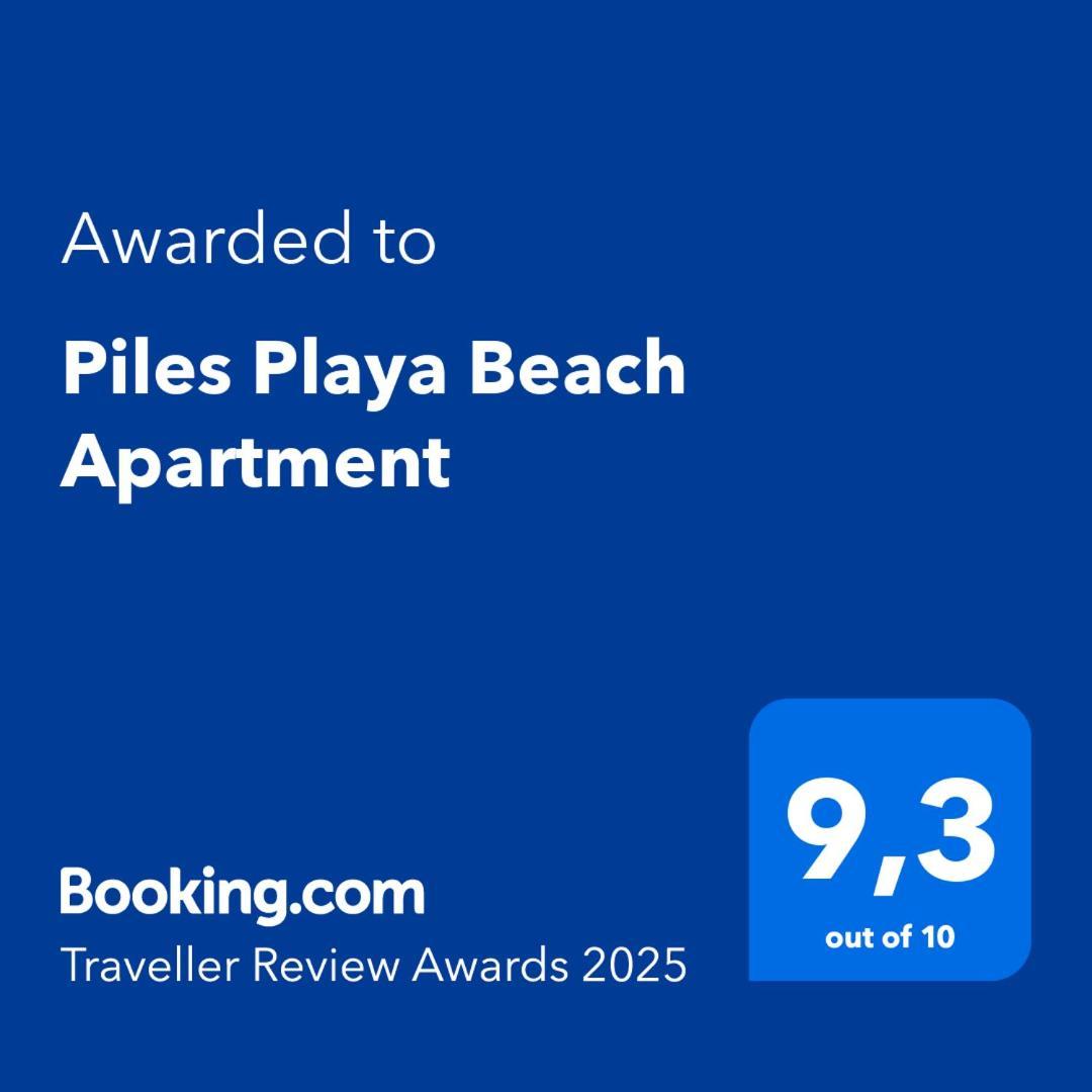 Piles Playa Beach Apartment Εξωτερικό φωτογραφία